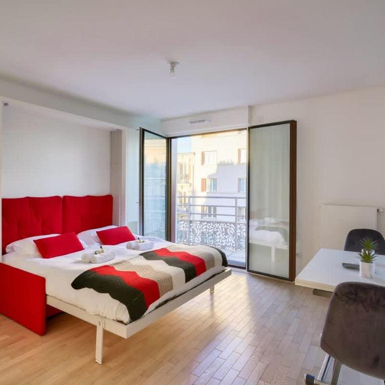 Bel appartement avec balcon - Studio - 8