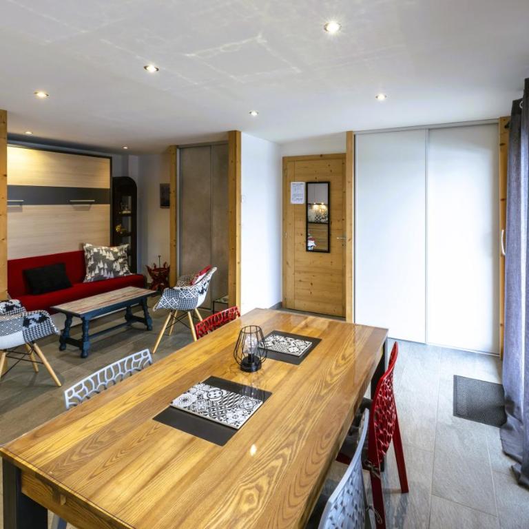 Chalet Arpitan - les Carroz - Grand Massif - Studio - Vue sur Montagne - 18