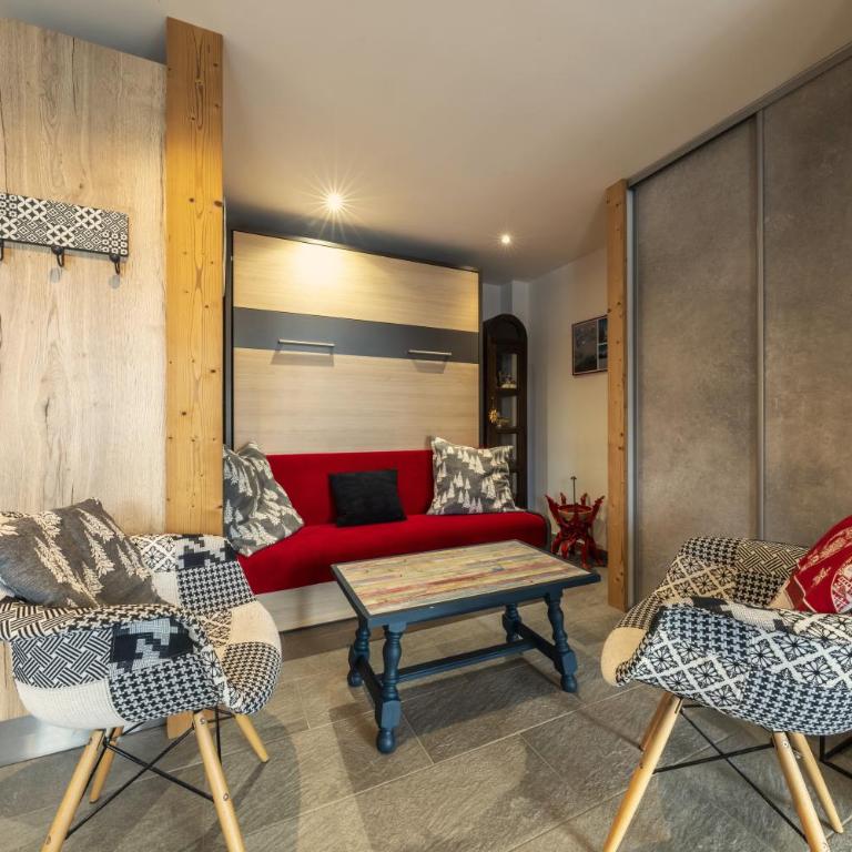Chalet Arpitan - les Carroz - Grand Massif - Studio - Vue sur Montagne - 19