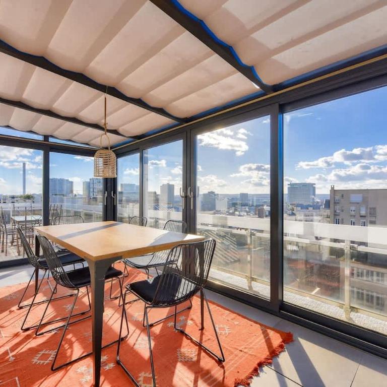 Splendide terrasse avec vue Tour Eiffel - Appartement - 3