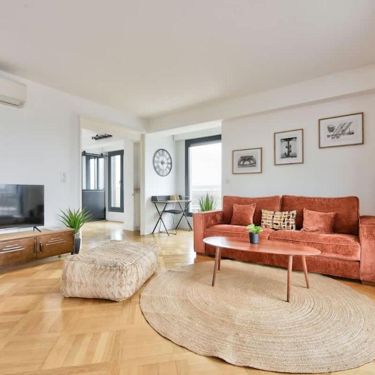 Splendide terrasse avec vue Tour Eiffel - Appartement - 5