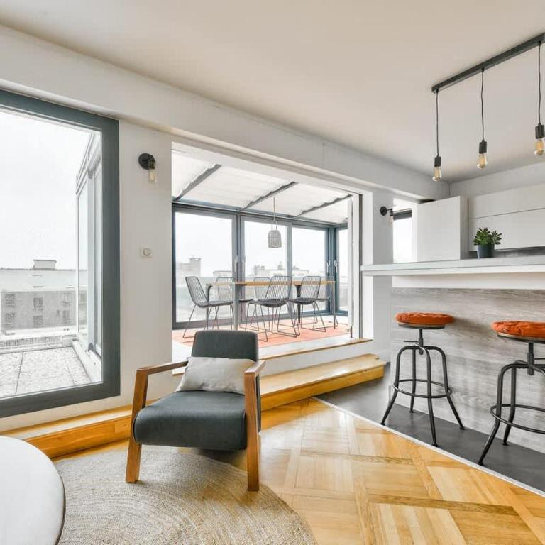 Splendide terrasse avec vue Tour Eiffel - Appartement - 6