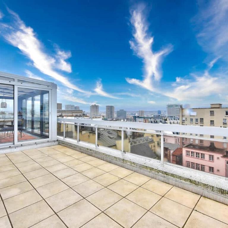 Splendide terrasse avec vue Tour Eiffel - Appartement - 7
