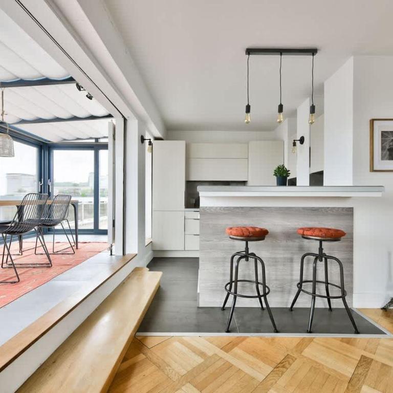 Splendide terrasse avec vue Tour Eiffel - Appartement - 16