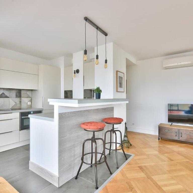 Splendide terrasse avec vue Tour Eiffel - Appartement - 23