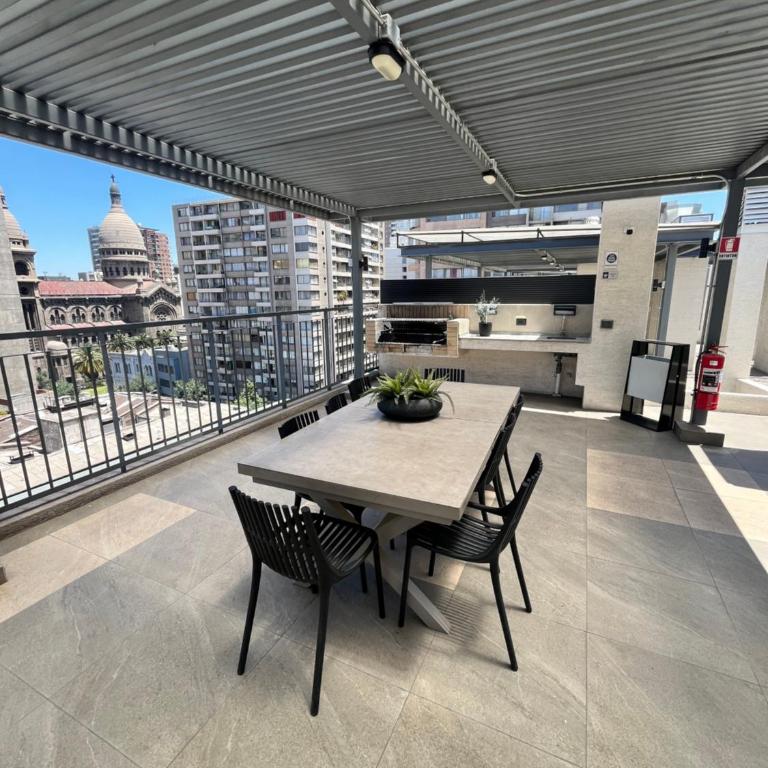 Santiago Centro Moderno Depto Amoblado 2 Dormitorios - Two-Bedroom Apartment - 15