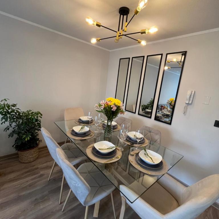 Santiago Centro Moderno Depto Amoblado 2 Dormitorios - Two-Bedroom Apartment - 9