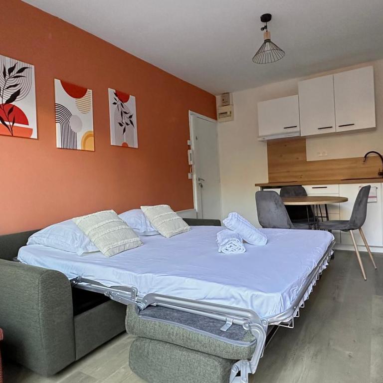 123 - Le Nova - 4 pers, terrasse, transports - Appartamento con 1 Camera da Letto e Terrazza - 4