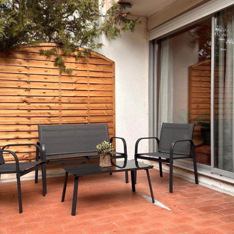 123 - Le Nova - 4 pers, terrasse, transports - Appartamento con 1 Camera da Letto e Terrazza - 5