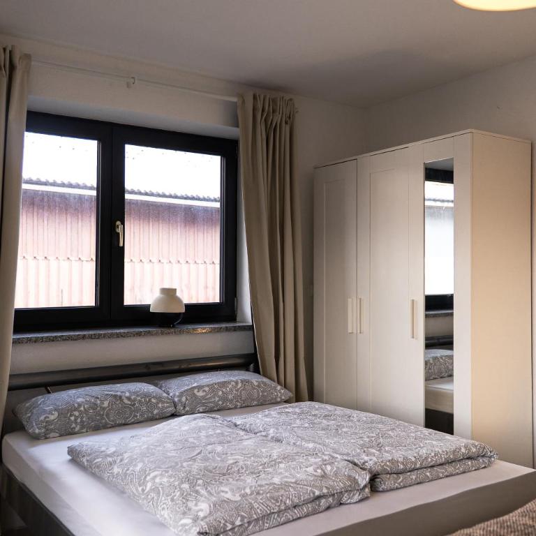 Alpine Lodge mit zwei Einheiten am Alpsee - Ski-Nähe & Bergblick - 2-Zimmer-Apartment - 24