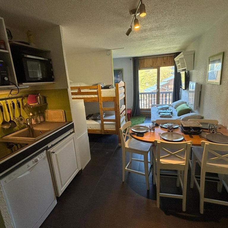 Ski in out Appartement 5 personnes vue cime caron - Appartement 2 Chambres - 1