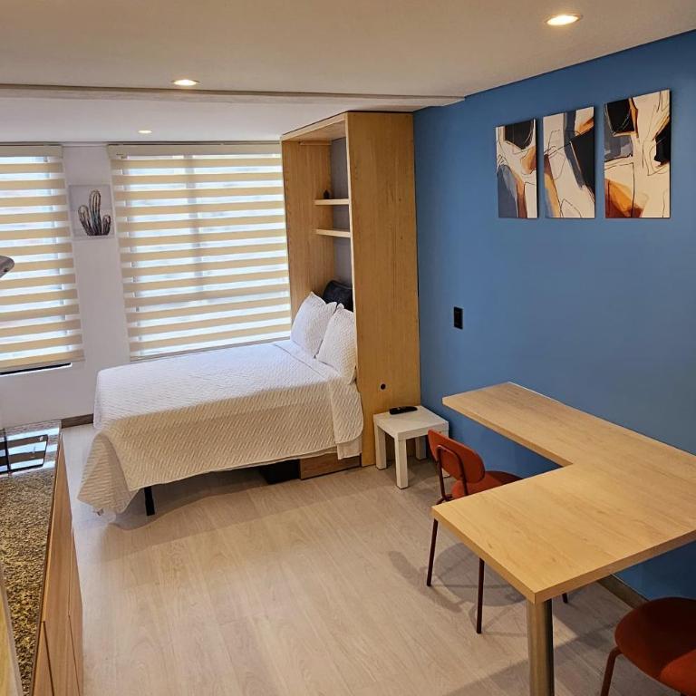Acogedor apartaestudio central en Chapinero - Apartamento de 1 dormitorio - 1