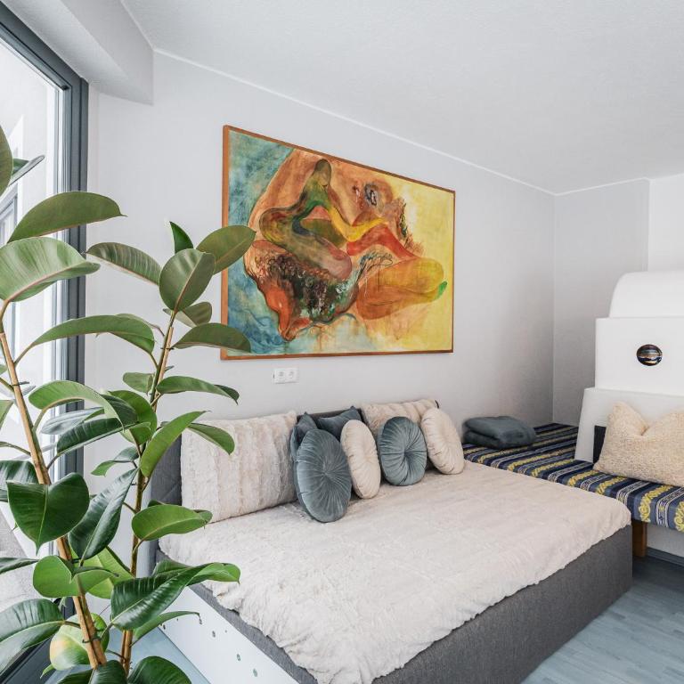 APART Naturcamping Kuprian - Apartment mit 3 Schlafzimmern und Bergblick - 7