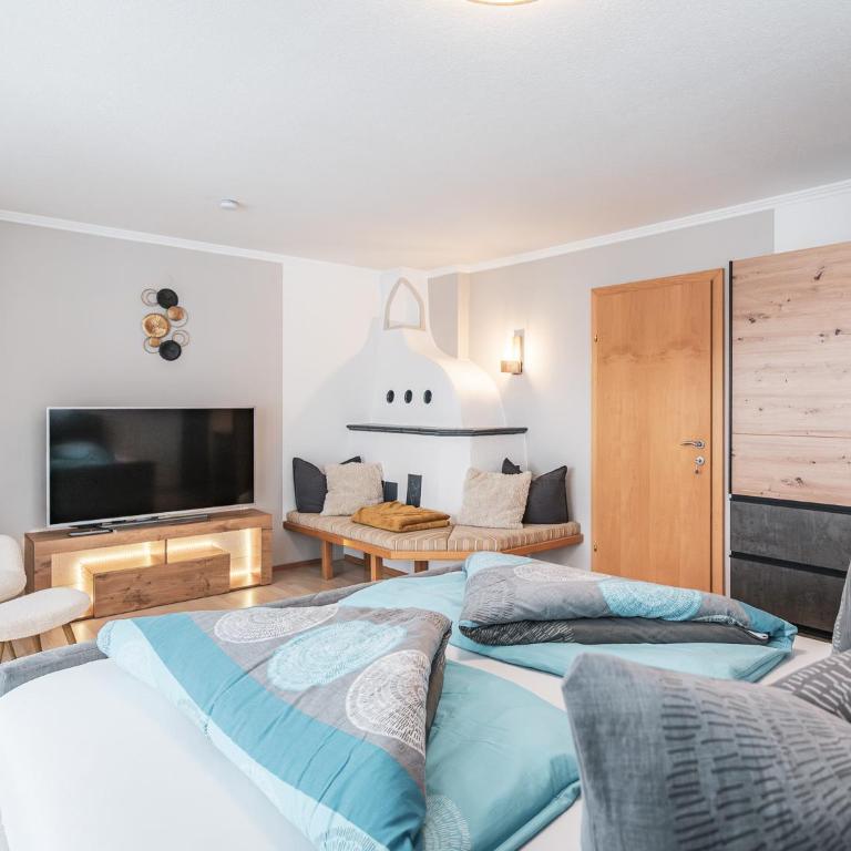 APART Naturcamping Kuprian - Deluxe Apartment mit 2 Schlafzimmern und Gartenblick - 12