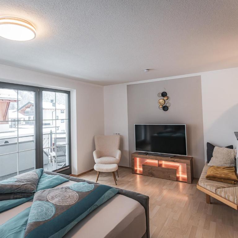 APART Naturcamping Kuprian - Deluxe Apartment mit 2 Schlafzimmern und Gartenblick - 11