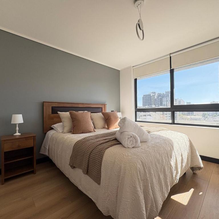 Increíble ubicación, A pasos del metro Irarrázaval, Barrio Italia, 6 min a Estadio Nacional 712 - One-Bedroom Apartment - 1