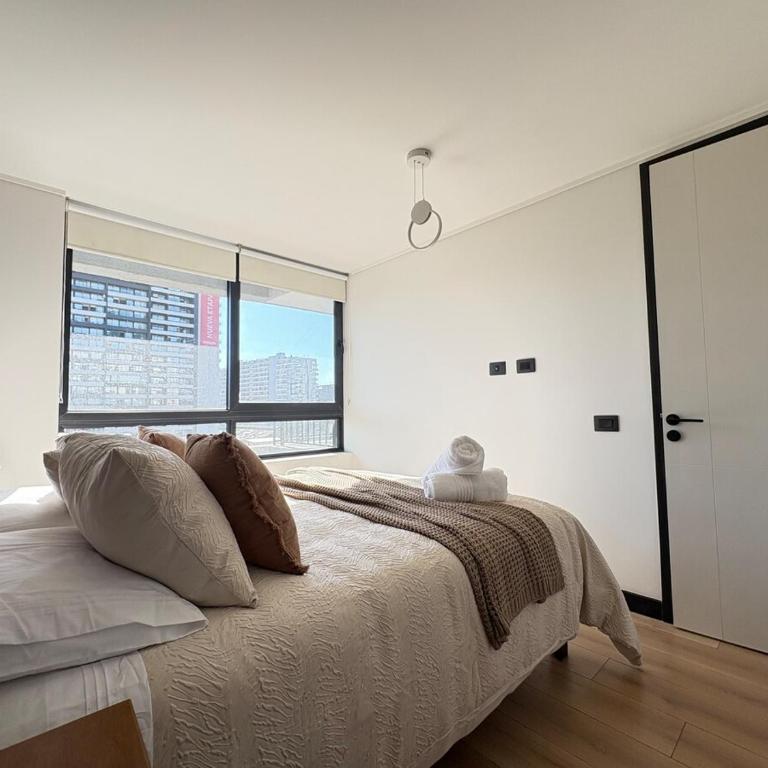 Increíble ubicación, A pasos del metro Irarrázaval, Barrio Italia, 6 min a Estadio Nacional 712 - One-Bedroom Apartment - 20
