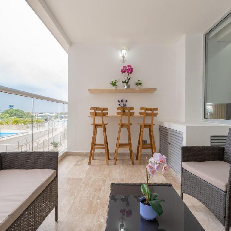 Cartagena Beach Resort - Apartamento de 1 dormitorio con vistas a la piscina - 17