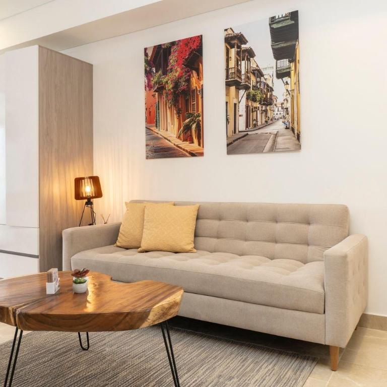 Cartagena Beach Resort - Apartamento de 1 dormitorio con balcón y vistas al mar - 5