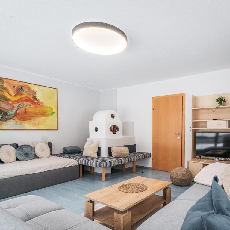 APART Naturcamping Kuprian - Apartment mit 3 Schlafzimmern und Bergblick - 30