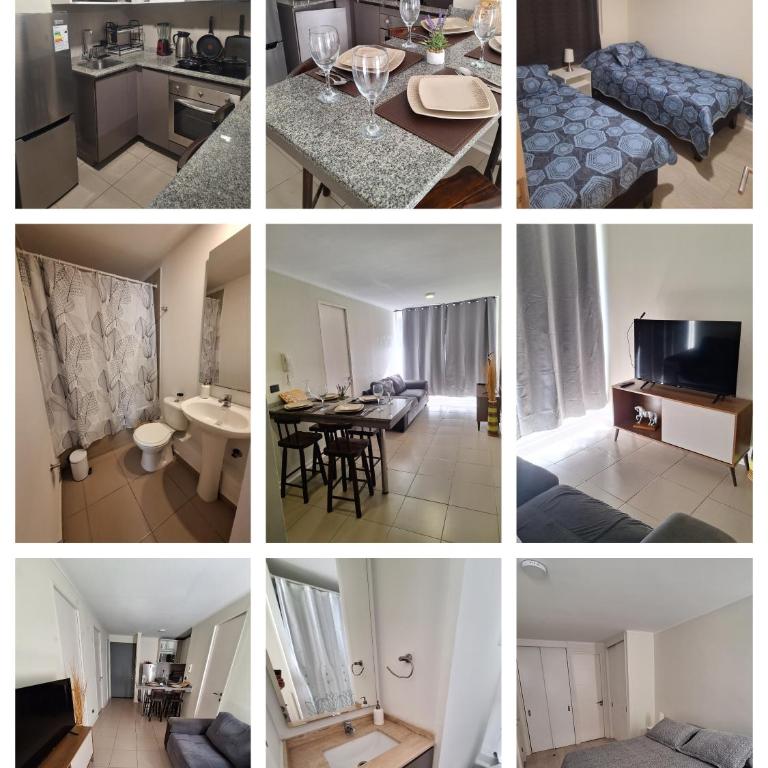 Full Departamento Céntrico a pasos del Metro Ecuador, Teletón, Mutual, Clinicas - Two-Bedroom Apartment - 1