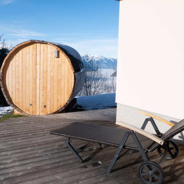 Zillertal Ferienhaus Rohrberg Panoramablick mit Garten und Sauna - Apartment mit 3 Schlafzimmern und Bergblick - 78