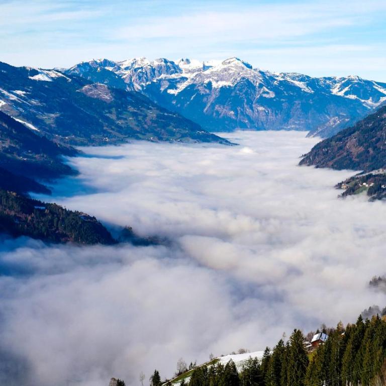 Zillertal Ferienhaus Rohrberg Panoramablick mit Garten und Sauna - Apartment mit 3 Schlafzimmern und Bergblick - 75