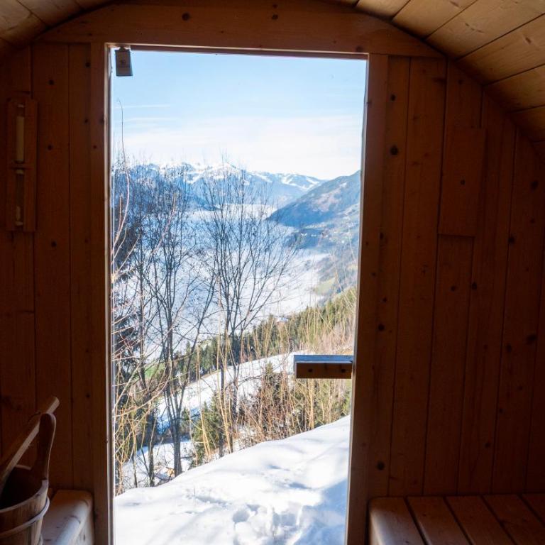 Zillertal Ferienhaus Rohrberg Panoramablick mit Garten und Sauna - Apartment mit 3 Schlafzimmern und Bergblick - 86