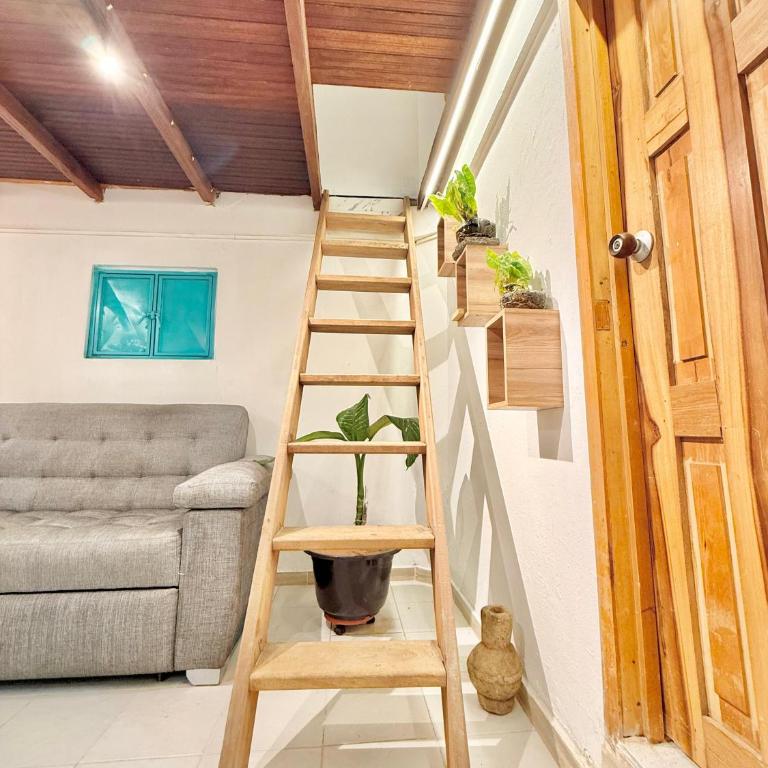 Cabaña frente al Río-Curití-San Gil - Casa con 1 dormitorio - 29