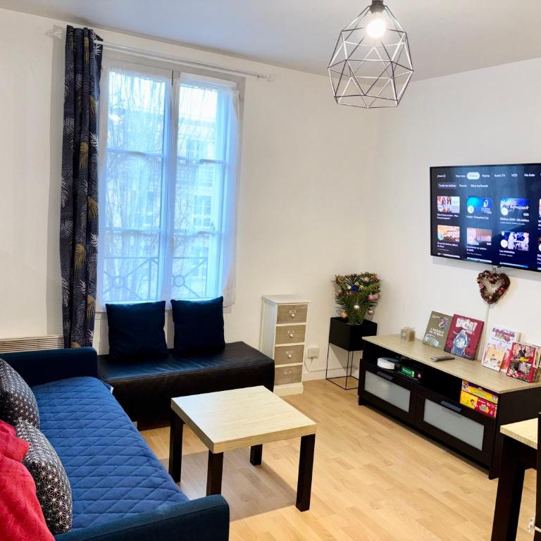 Cosy Spot Serris 1,8km Disney, a Val d Europe - Apartment mit 2 Schlafzimmern und Stadtblick - 3