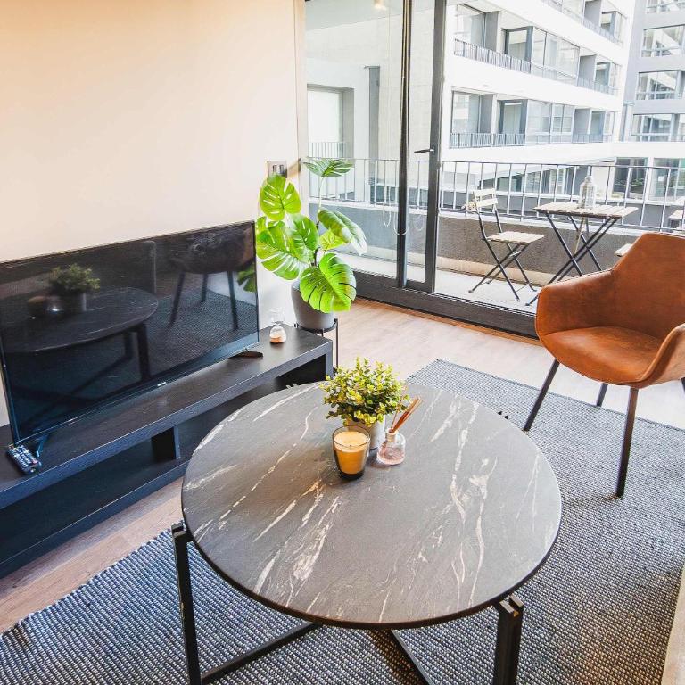 HOM I Lujoso Depto 2D2B, Ñuñoa con Estacionamiento - Apartamento - 31