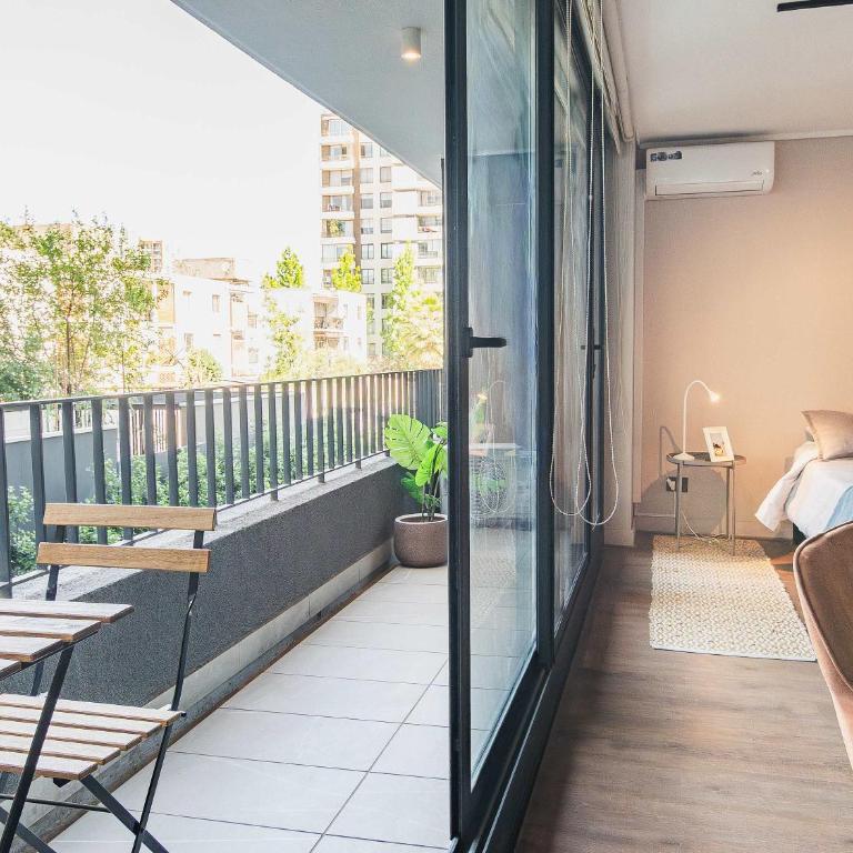 HOM I Lujoso Depto 2D2B, Ñuñoa con Estacionamiento - Apartamento - 37