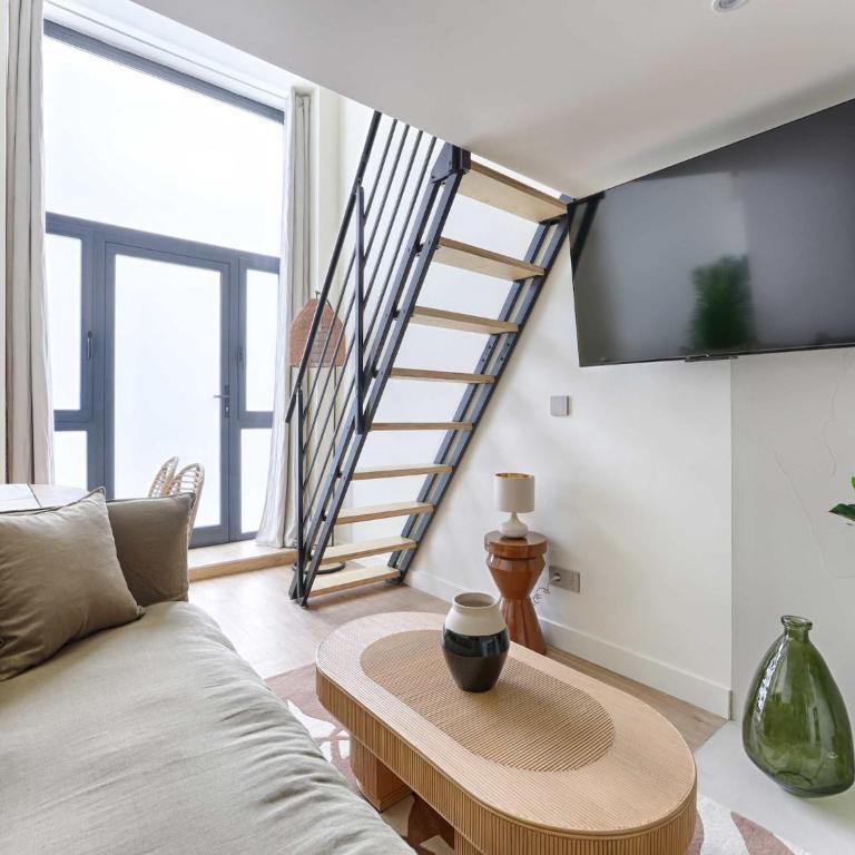 Beautiful AC Duplex Bastille Le Marais - Appartement - 7