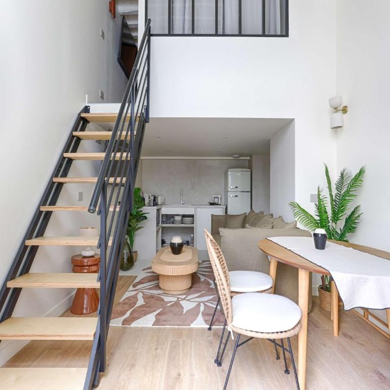 Beautiful AC Duplex Bastille Le Marais - Appartement - 8