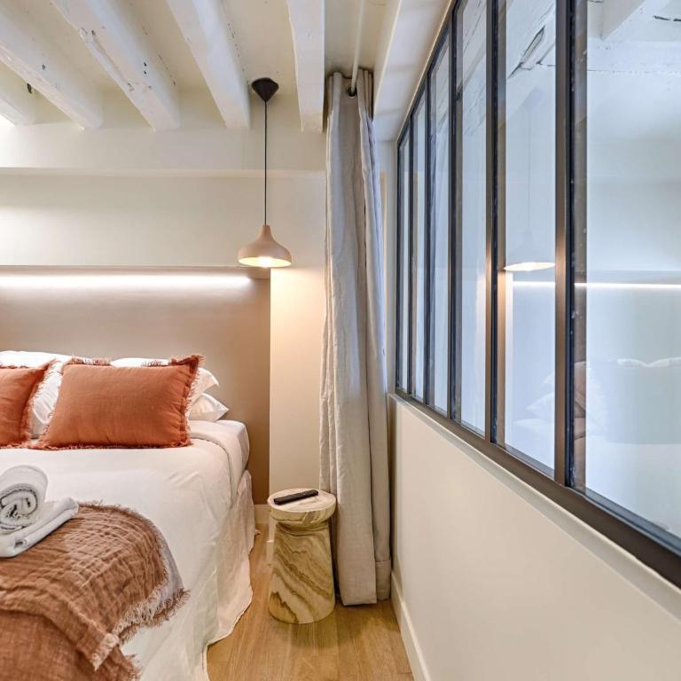 Beautiful AC Duplex Bastille Le Marais - Appartement - 13