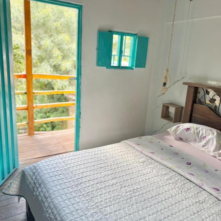 Cabaña frente al Río-Curití-San Gil - Casa con 1 dormitorio - 4
