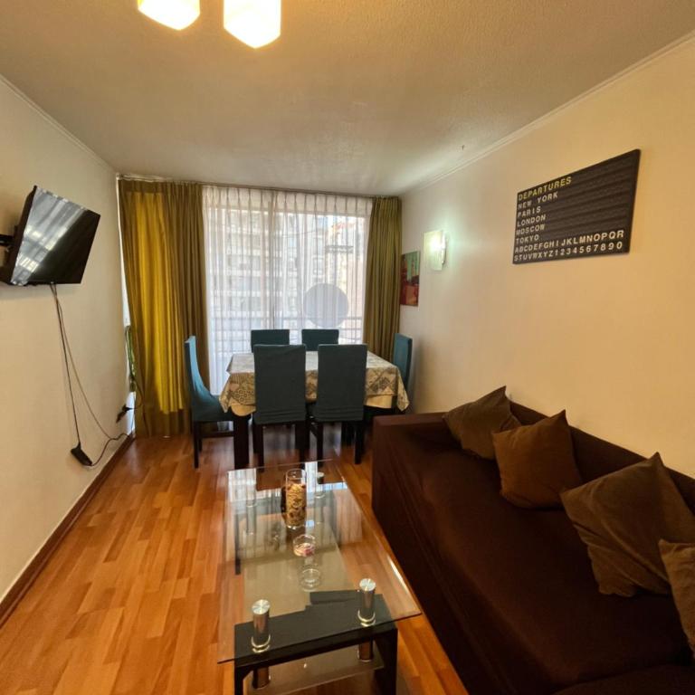 Departamento Santiago Centro Full Equipado - Three-Bedroom Apartment - 92