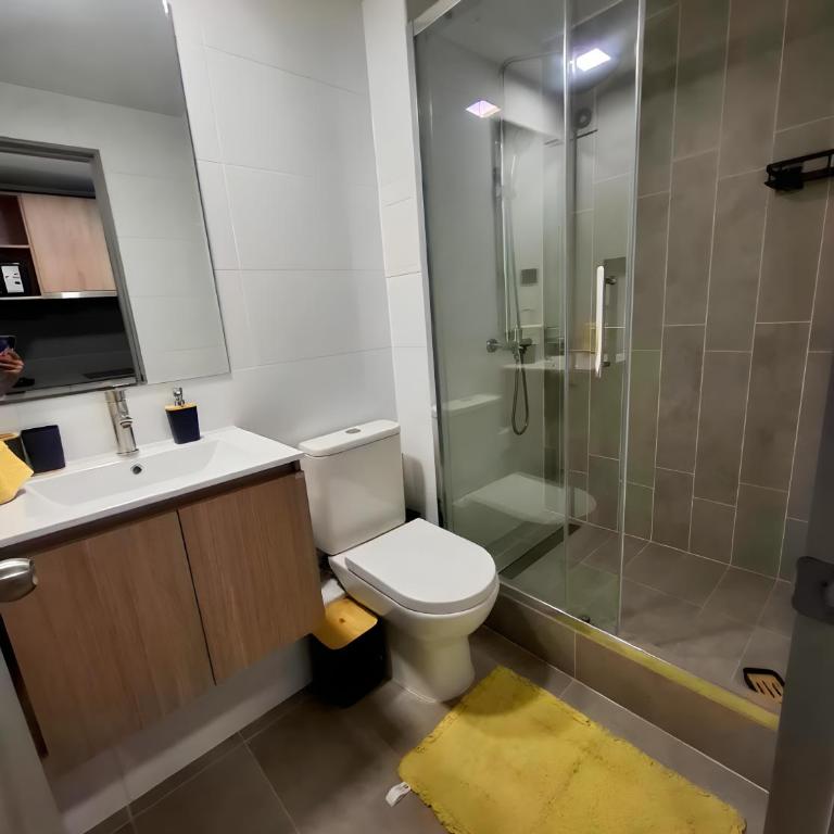Hermoso y acogedor departamento a pasos del metro Santa Ana - One-Bedroom Apartment - 4