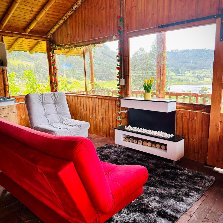 Cabaña Nuevo amanecer - Double Room with Mountain View - 23