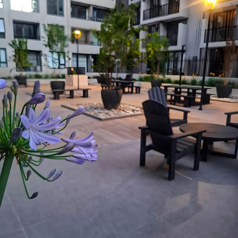 Hermoso y acogedor departamento a pasos del metro Santa Ana - One-Bedroom Apartment - 7