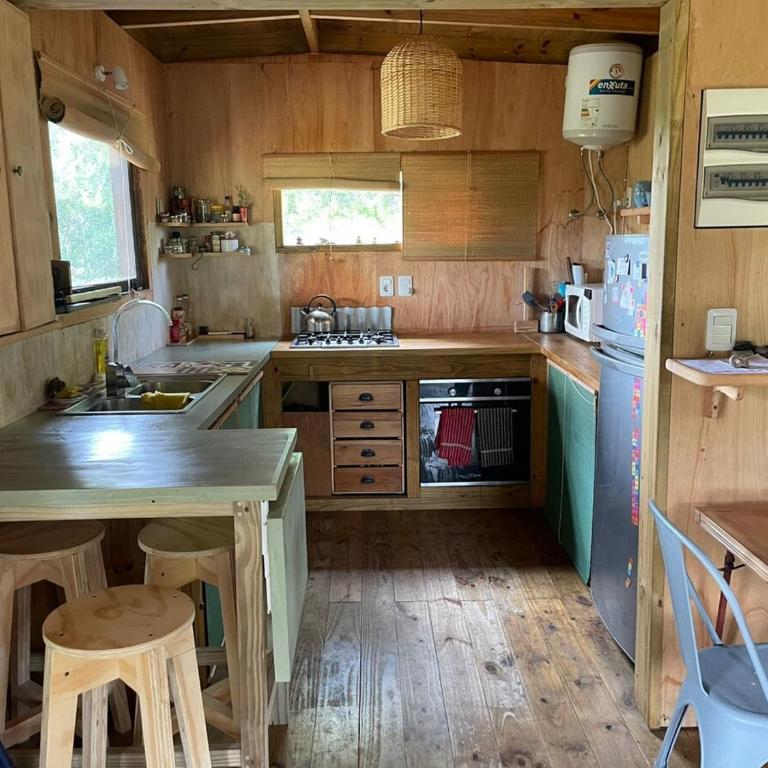 Hermosa cabaña entre cerros, campo y mar - One-Bedroom House - 7