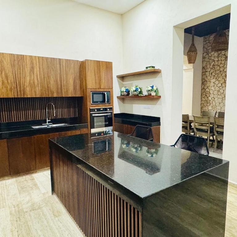 Casa Injertada a espaldas de Paseo de Montejo - One-Bedroom House - 5