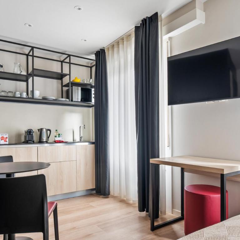 Nonanteneuf appart hōtel Genève Plainpalais - contactless check-in - Studio Lit Queen-Size - 6