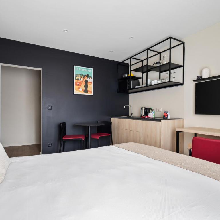 Nonanteneuf appart hōtel Genève Plainpalais - contactless check-in - Studio - 8