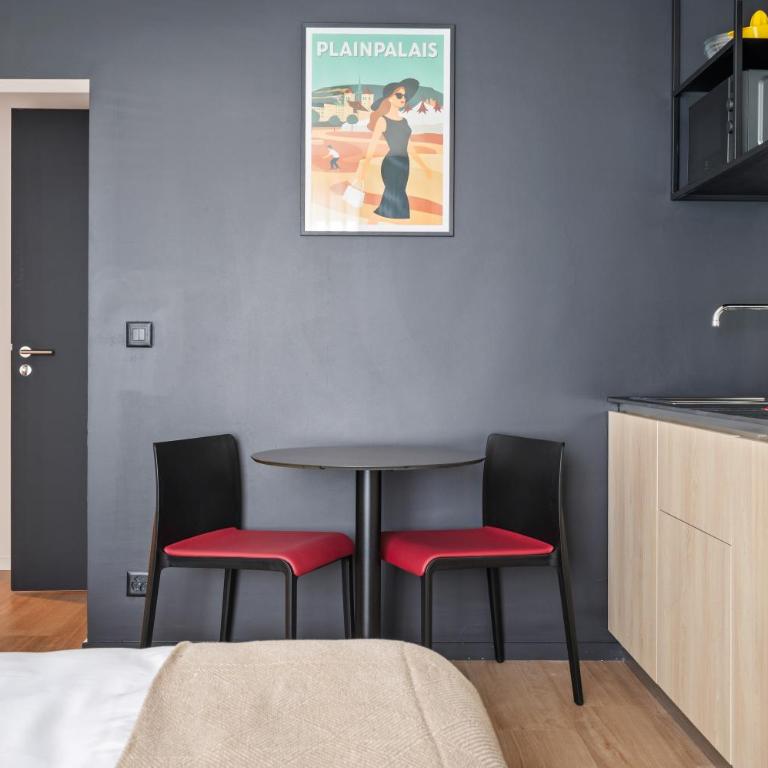 Nonanteneuf appart hōtel Genève Plainpalais - contactless check-in - Studio - 6