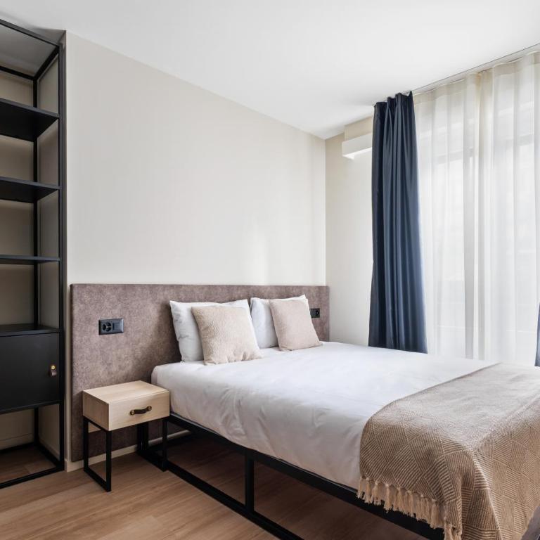 Nonanteneuf appart hōtel Genève Plainpalais - contactless check-in - Studio Lit Queen-Size - 1
