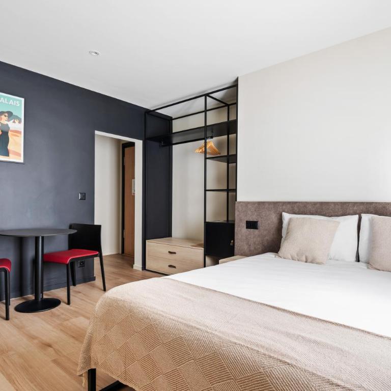 Nonanteneuf appart hōtel Genève Plainpalais - contactless check-in - Studio Lit Queen-Size - 10