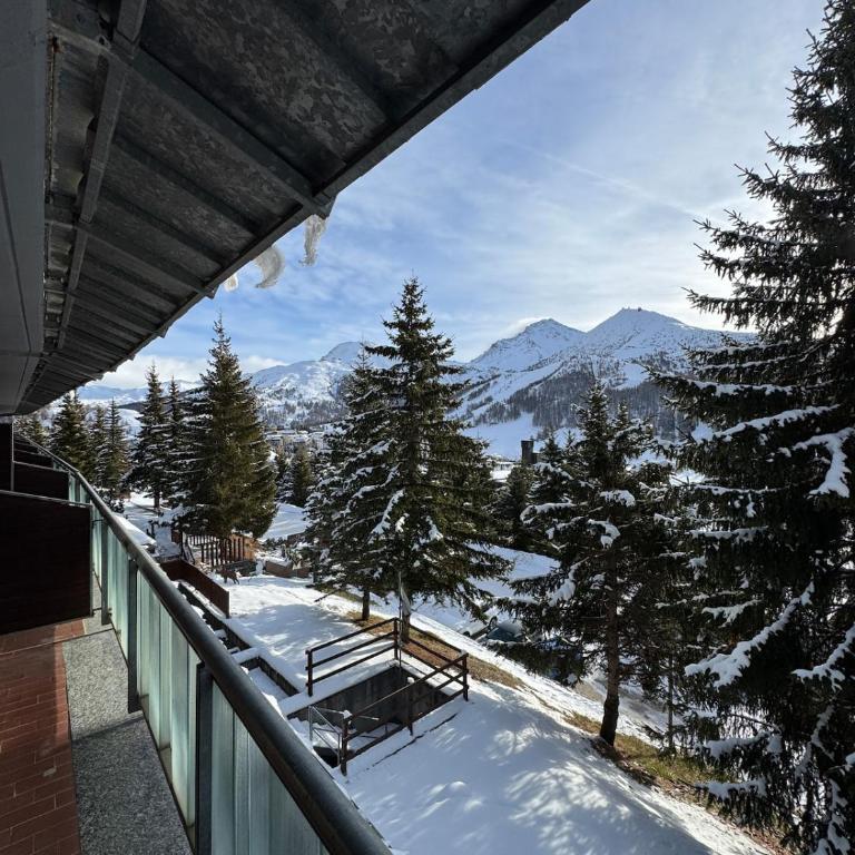 Sestriere, Trilocale panoramico fronte piste - Appartement 2 Chambres - 9