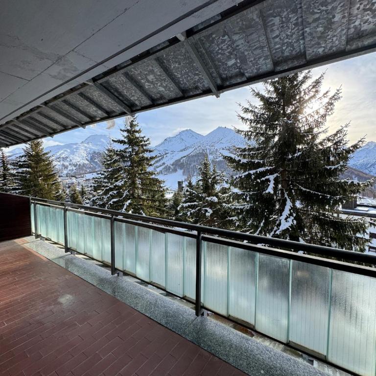 Sestriere, Trilocale panoramico fronte piste - Appartement 2 Chambres - 14