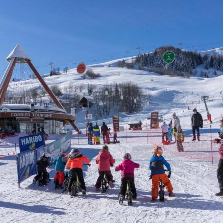 LE CORBIER Vue pistes Studio 5 personnes entièrement rénové et labellisé Qualité Hébergement Sybelles - Appartement 1 Chambre - 20